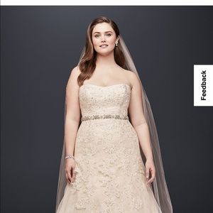 Jewel by David’s Bridal Wedding Dress